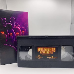 Five Nights at Freddy&#39;s (2023) Custom Horror VHS Tape Convention Copy