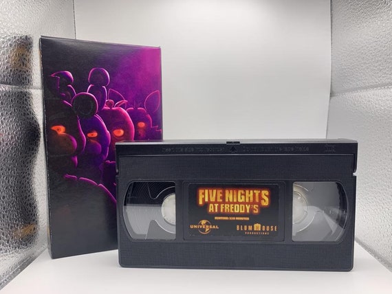 Five Nights at Freddy's (2023) Custom Horror VHS Tape Convention