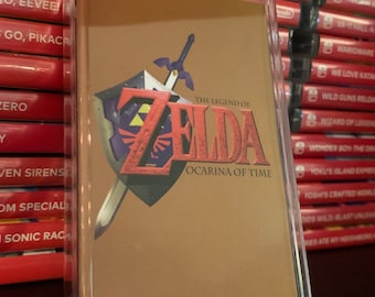 The Legend of Zelda: Ocarina of Time (1998, Nintendo 64 N64) Custom Cassette Tape for Soundtrack OST