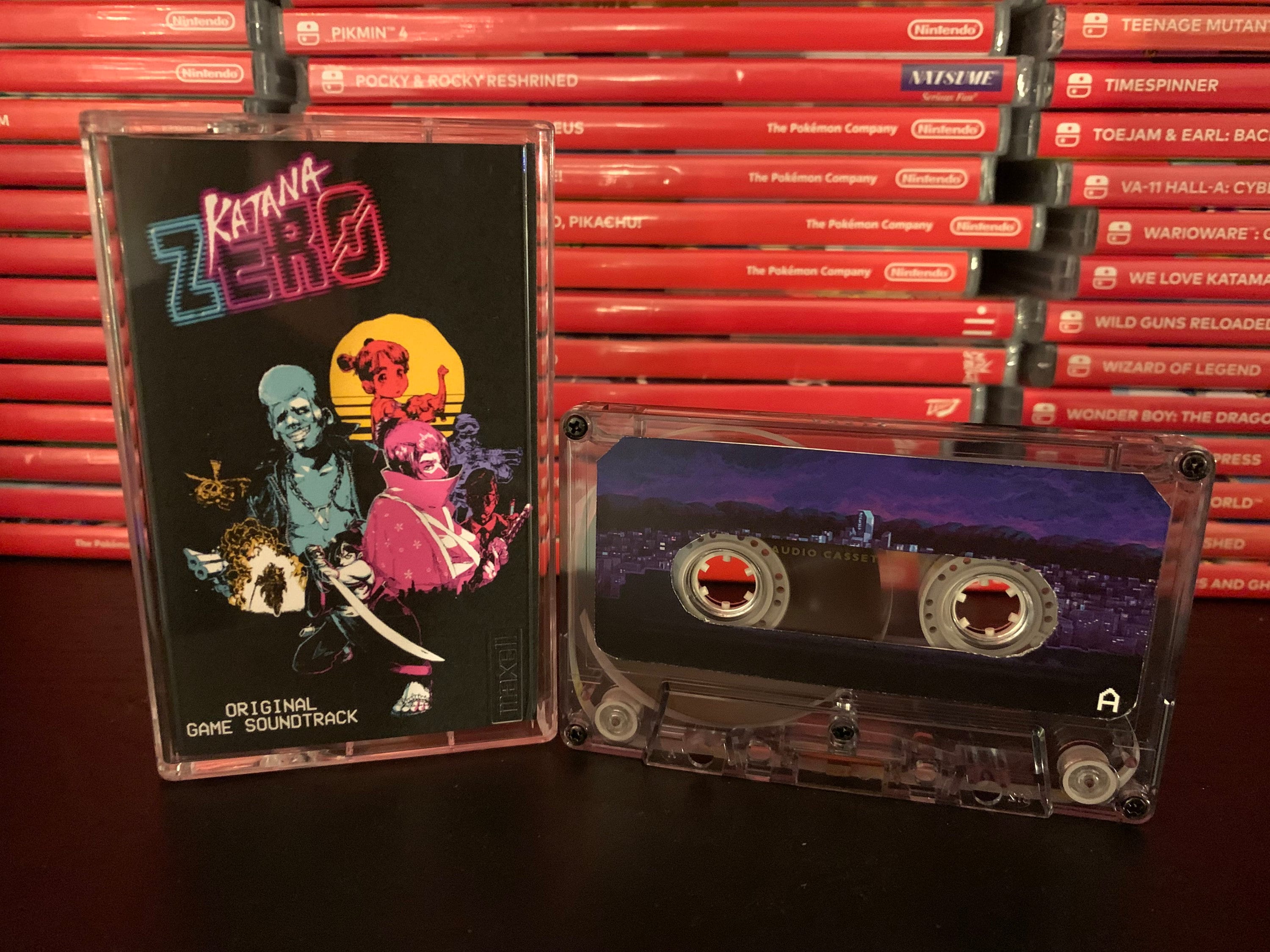 Katana Zero (2019) Custom Cassette Tape for Soundtrack OST - Etsy