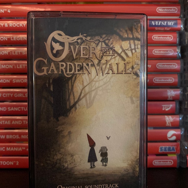 Over the Garden Wall (2014) Custom Soundtrack OST Cassette Tape
