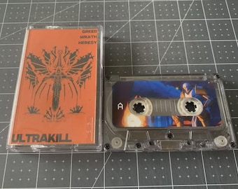 Ultrakill Acto II Odio Imperfecto (2022) Cinta de casete personalizada para la banda sonora OST