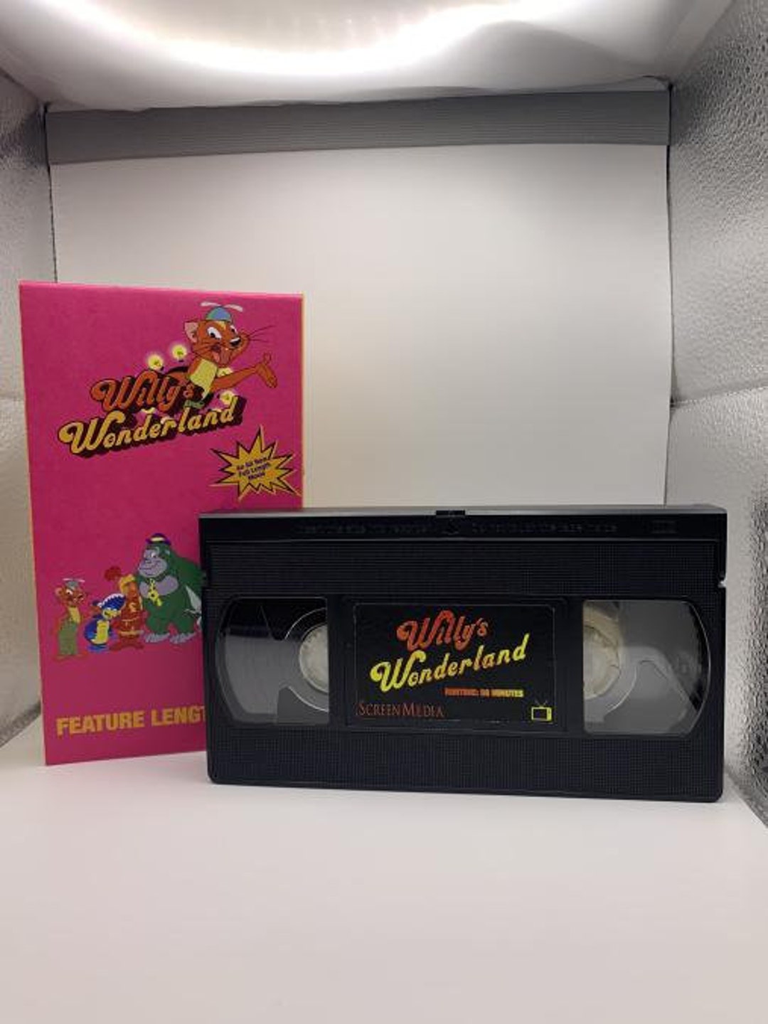 Willy's Wonderland (2021) Custom VHS Tape Convention Copy - Etsy