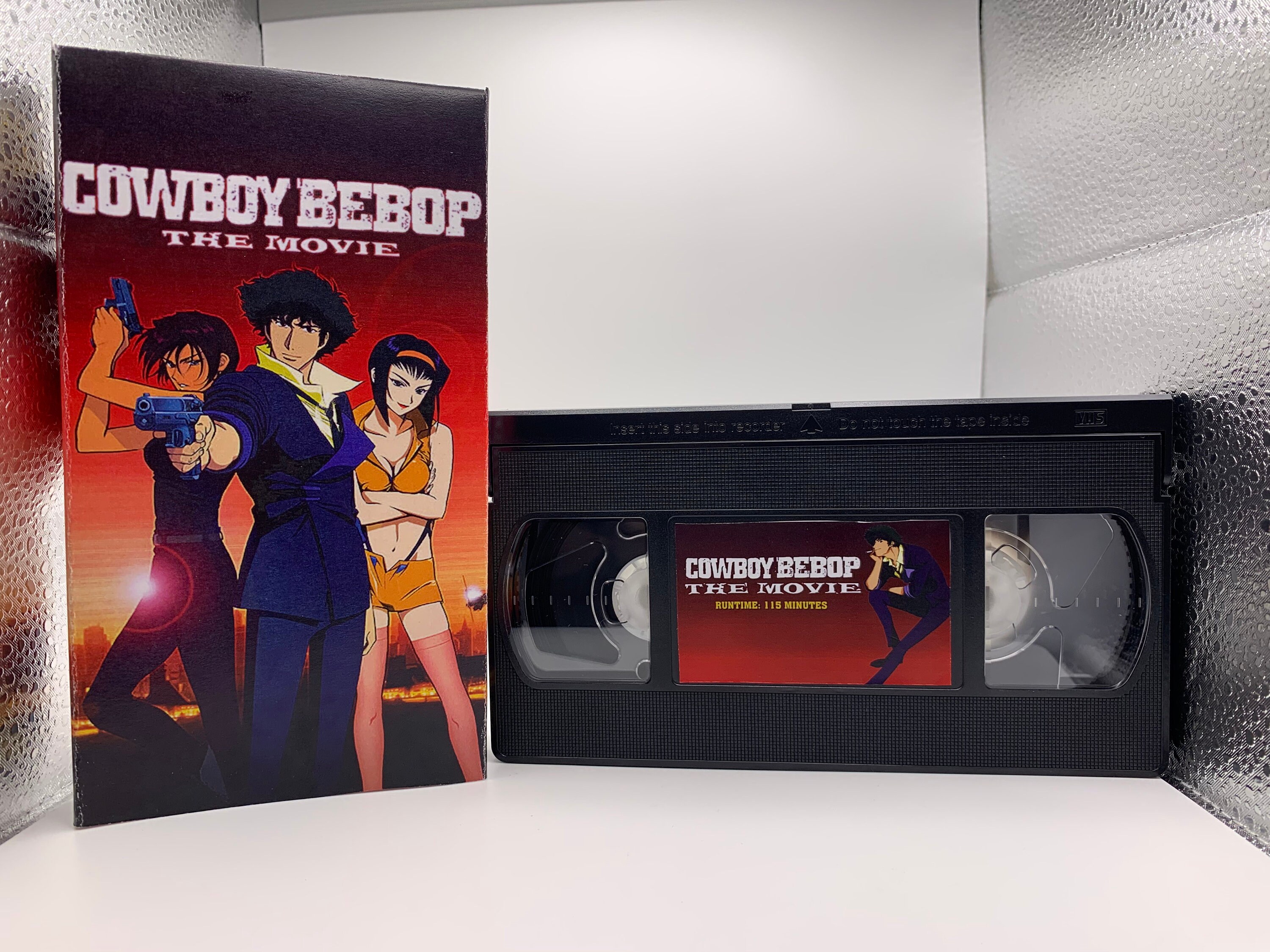 Cowboy Bebop: the Movie (2001, Subbed) Custom VHS Slipcover