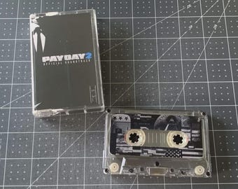 Payday 2 (2013) Mixtape personalizado en casete para la banda sonora OST
