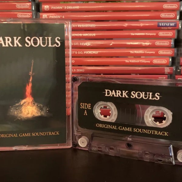 Dark Souls (2011) Custom Cassette Tape for Soundtrack OST