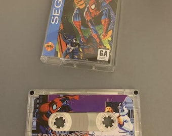 Cinta de casete personalizada para la banda sonora de The Amazing Spider-Man vs. Kingpin (1993)
