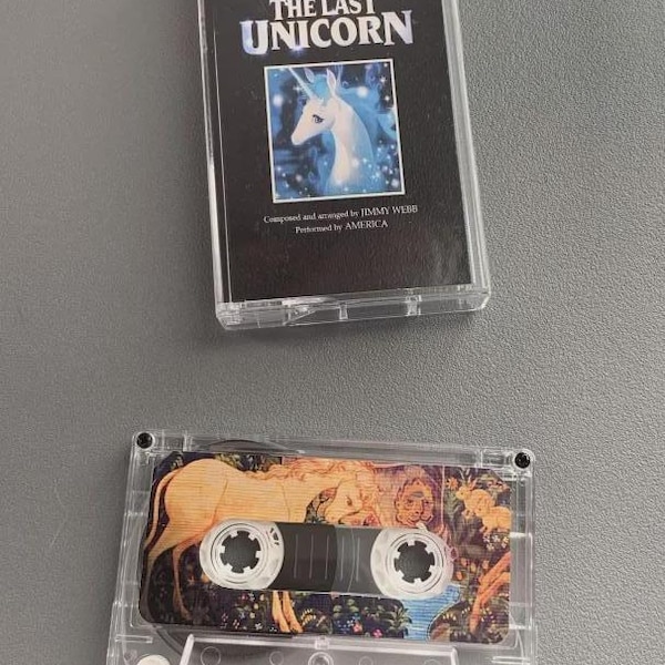 The Last Unicorn (1982) Custom Cassette Tape Mixtape for Soundtrack OST
