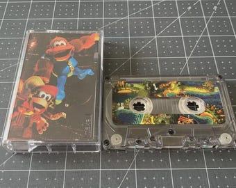 Donkey Kong Country 3: El doble problema de Dixie Kong (1996) Cinta de casete personalizada para la banda sonora original