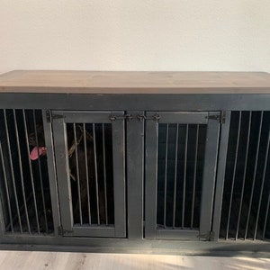 Farmhouse Dog Kennel // TV Stand // Entertainment Center // Storage // Custom//Cabinet