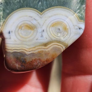 Green 8th Vein Ocean Jasper Tumble