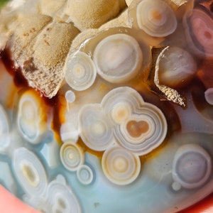 Beautiful Botryoidal Ocean Jasper Free Form