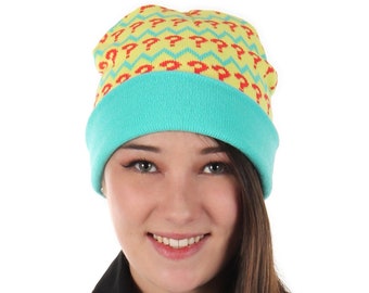 DR Who Inspired Beanie Gifts Knit Hat Seventh Doctor