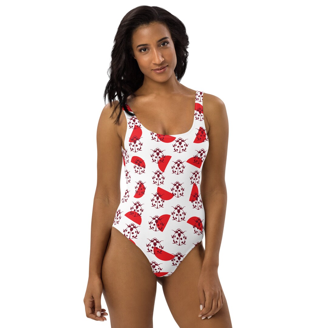The Lady Bug All-Over Print Kids Swimsuit