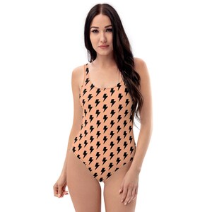 Lightning Bolt  One-Piece Swimsuit