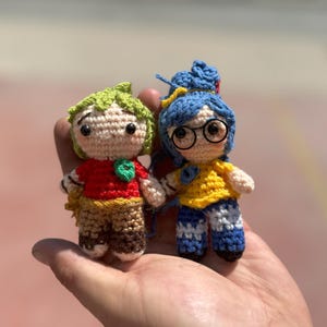 It Takes Two Cody & May Keychain, Cody May Crochet Figures, Cody May Plush, It Takes Two Car Charm, Car Accessories, Bag Charm, Couple Gift