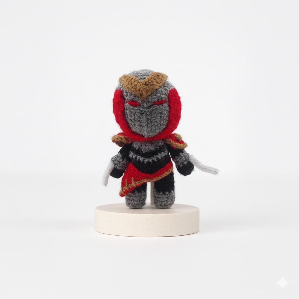 League of Legends Zed, Zed Plushie, Zed, Zed Toy, Zed Figure