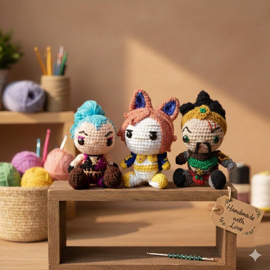 Kai'sa Lol Figure - Etsy