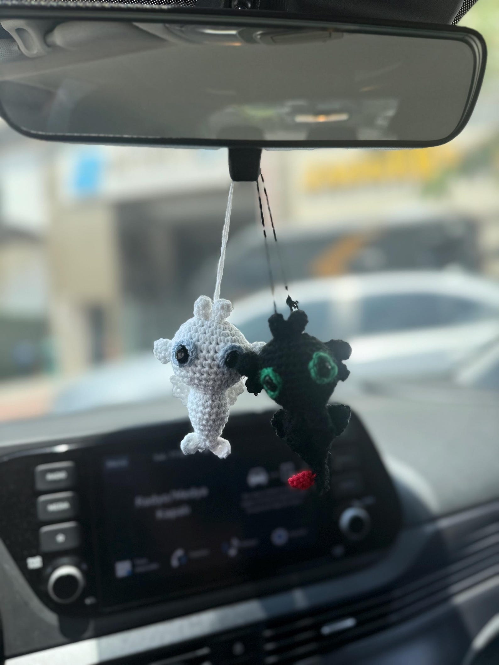 Mini Toothless Dragon Crochet Keychain, Toothless Dragon Plushie, Night ...