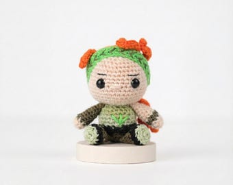 Figura de Skye de Valorant hecha a mano, llavero de peluche de Skye, muñeca de Skye