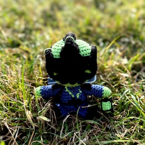 League of Legends Thresh Amigurumi Keychain, LOL, Thresh Plush, Thresh Figure, Thresh, League of Legends Figure, Amigurumi Plush Keychain