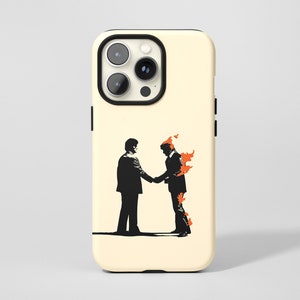 Funda "Wish You Are Here" de Pink Floyd, funda para álbum de música retro, funda para iPhone, Samsung y Google Pixel 15, 14, 13, 12, 11, X, XR B0028