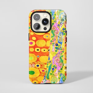 Étui pour téléphone Gustav Klimt Art : fin, solide, protecteur