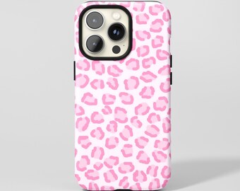 Pink Cheetah Print Phone Case: Slim, Protective, Girly