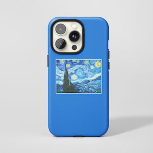 Sternenklare Nacht Handyhülle: Van Gogh Art, Schlanke Schutzhülle