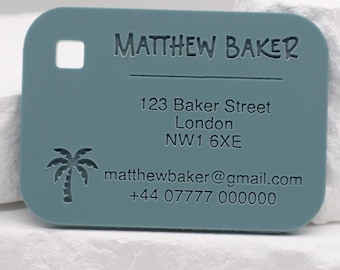 Personalised Luggage Tag | Custom Suitcase Tag | Bag Name Tag | Travel Gift | Holiday Accessory | Baggage ID Tag | Gift for Travellers