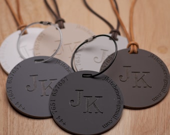 Personalised Luggage Tag Custom Travel Suitcase Tag Bag ID Tag Kids Bag Tag Childs Bag Tag Travel Accessory Gift Baggage ID Tag