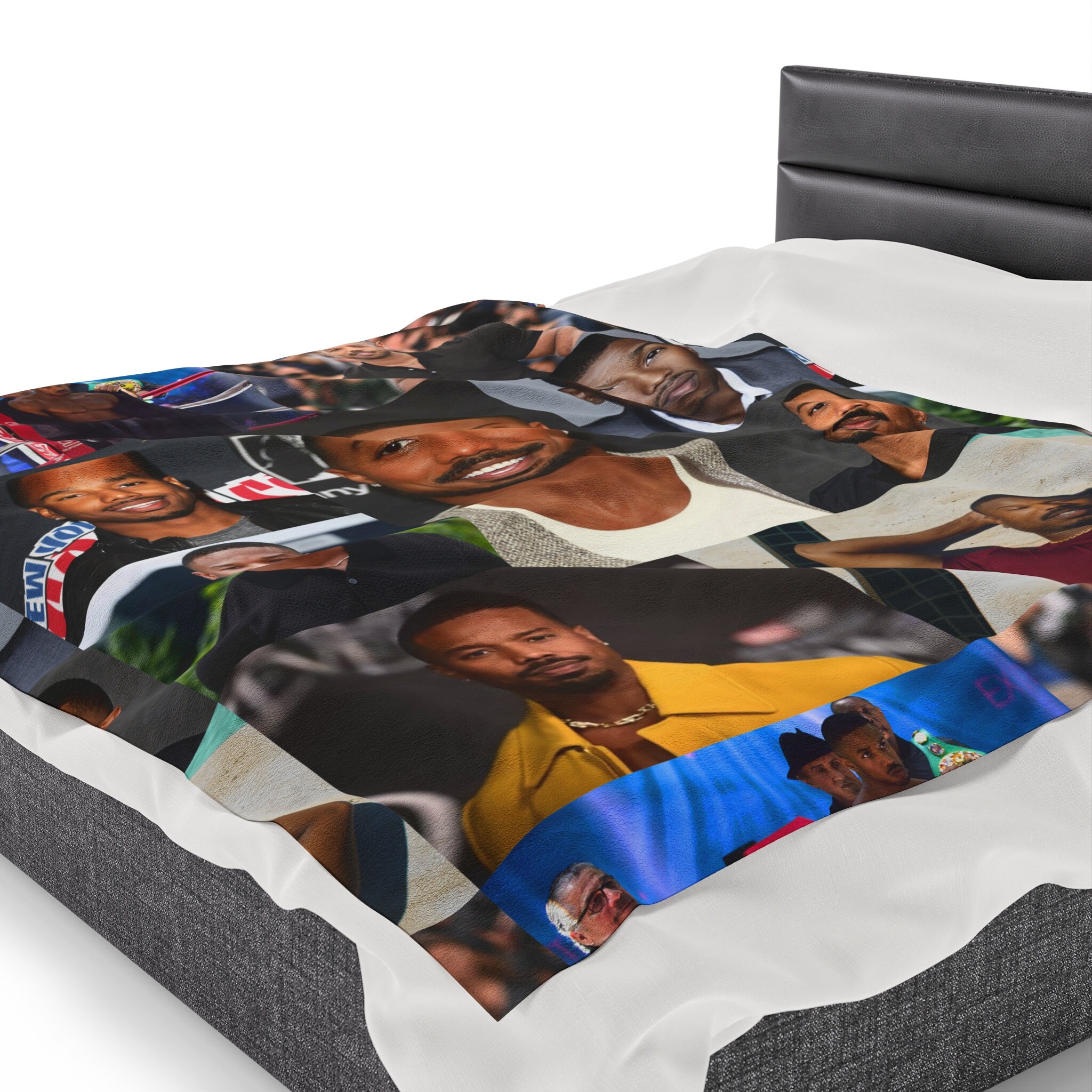 Michael B. Jordan Blanket Super Soft Plush Blanket Michael B Etsy