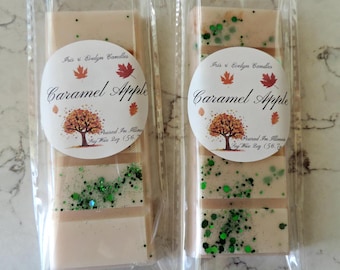 Caramel Apple Wax Melts: Handmade Autumn Home Fragrance