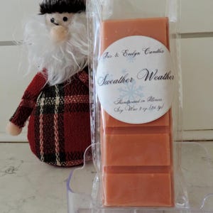 Sweater Weather Wax Melts, Festive Fall Home Fragrance, Holiday Gift Idea, Christmas Wax Melts, Winter Decor
