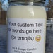 see more listings in the Personalized Candles section