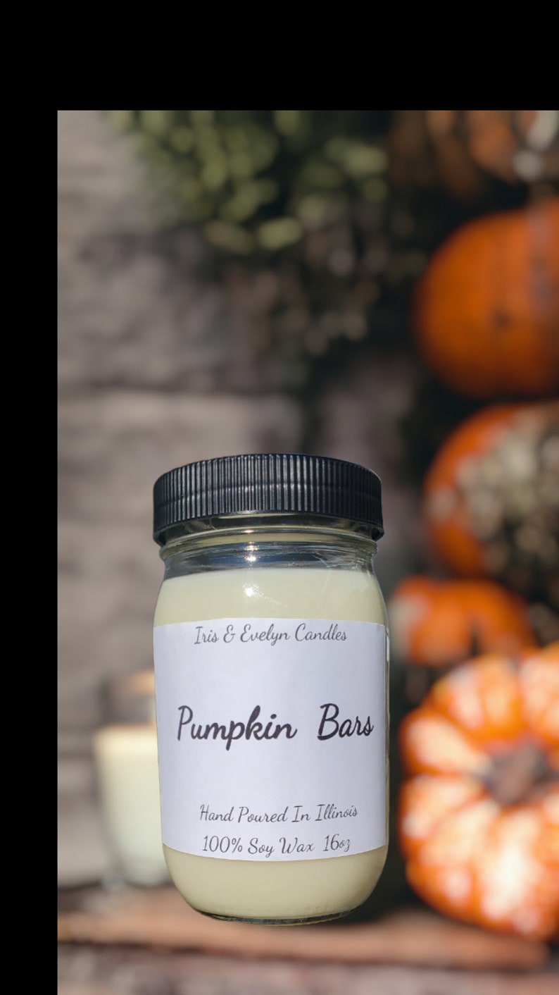 These hand-poured soy candles are designed to fill your home with the spicy-sweet scent of ripe pumpkin, nutmeg, and clove.  Each candle is crafted with a cotton wick and comes in a reusable glass jar.