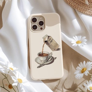 Une tasse d'anxiété drôle, coque pour iPhone, meme, cadeau amusant, cadeaux pour amis, idées cadeaux, coque de téléphone blague, cadeaux rigolos, sarcastique