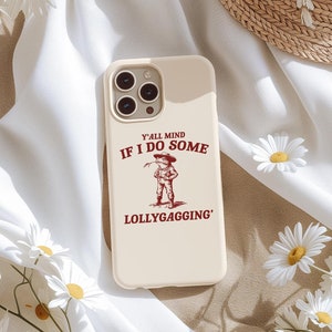 Lollygagging Frog iPhone Case: Funny Meme Gift