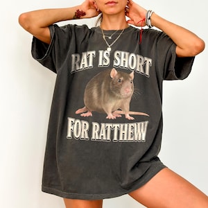 Ratthew Meme Shirt: Funny Weirdcore Ironic Tee