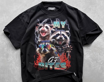 My Gf Bites Tshirt, My Girlfriend Shirt, Funny Gag Gift, Boyfriend Shirt, Boyfriend Gift, Funny Meme, Aesthetic Shirt, Quote, Gifts for him