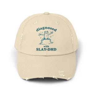 Slay-DHD Hat, TikTok Meme Hat, Funny Hats, Offensive Hats, Meme Hats, Random Humor, Gag Gift, Funny Caps, Dad Hats. Gifts for her