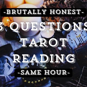 Three question, Tarot reading. Same day