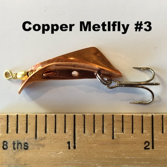 Handmade Copper Metlfly #3 Fishing Lure Handmade Copper Metlfly #3 Fishing Lure