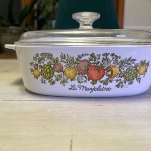 Corning Ware Spice Of Life 2 Two Qt Quart Casserole With Lid La Marjolaine A 2 B