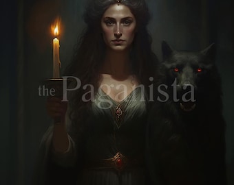 Hekate Kunstdruck