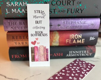 Married but collecting book boyfriends Bookmark