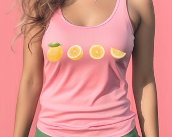 Lemon Lover Women's Ideal Racerback Tank