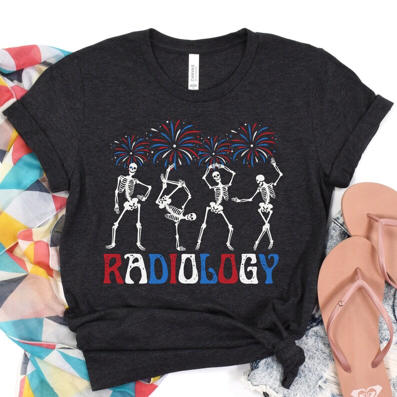 4th of July Radiology Shirt, July 4th Xray Tshirt, Patriotic Rad Tech T ...
