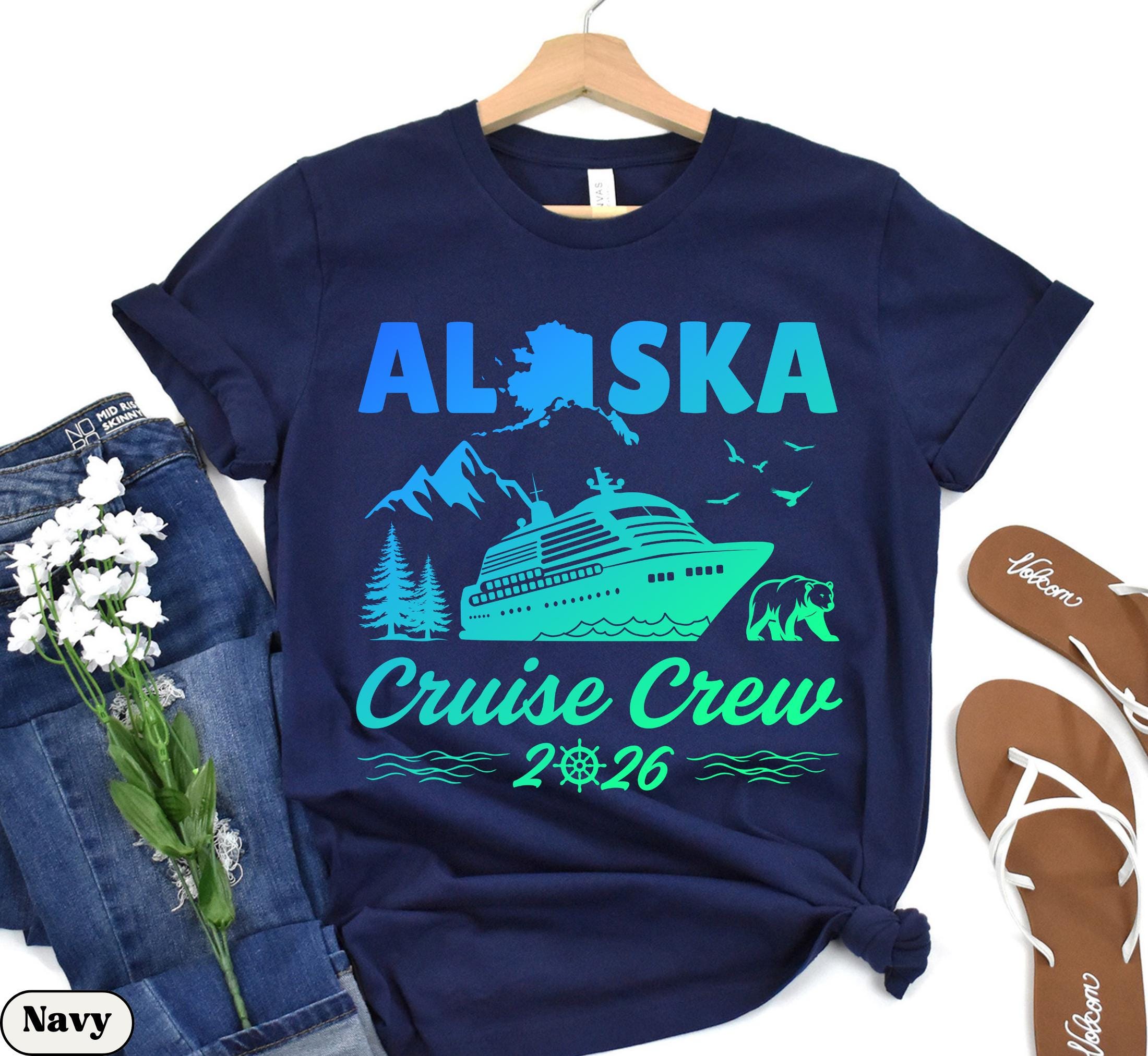 Alaska Cruise Shirts, Alaskan Family Cruise Trip 2026, Group Matching ...