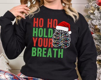 Radiology Christmas Sweatshirt, Xray Christmas Sweater, Christmas Rad Tech Skeleton Shirt, Xray Technologist Christmas Gift, Radiology Gifts